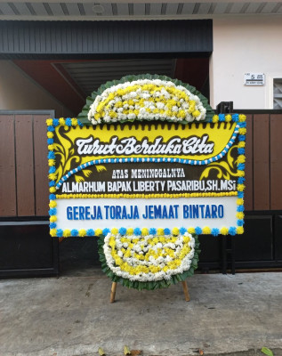 Papan Bunga Duka di Bpiri